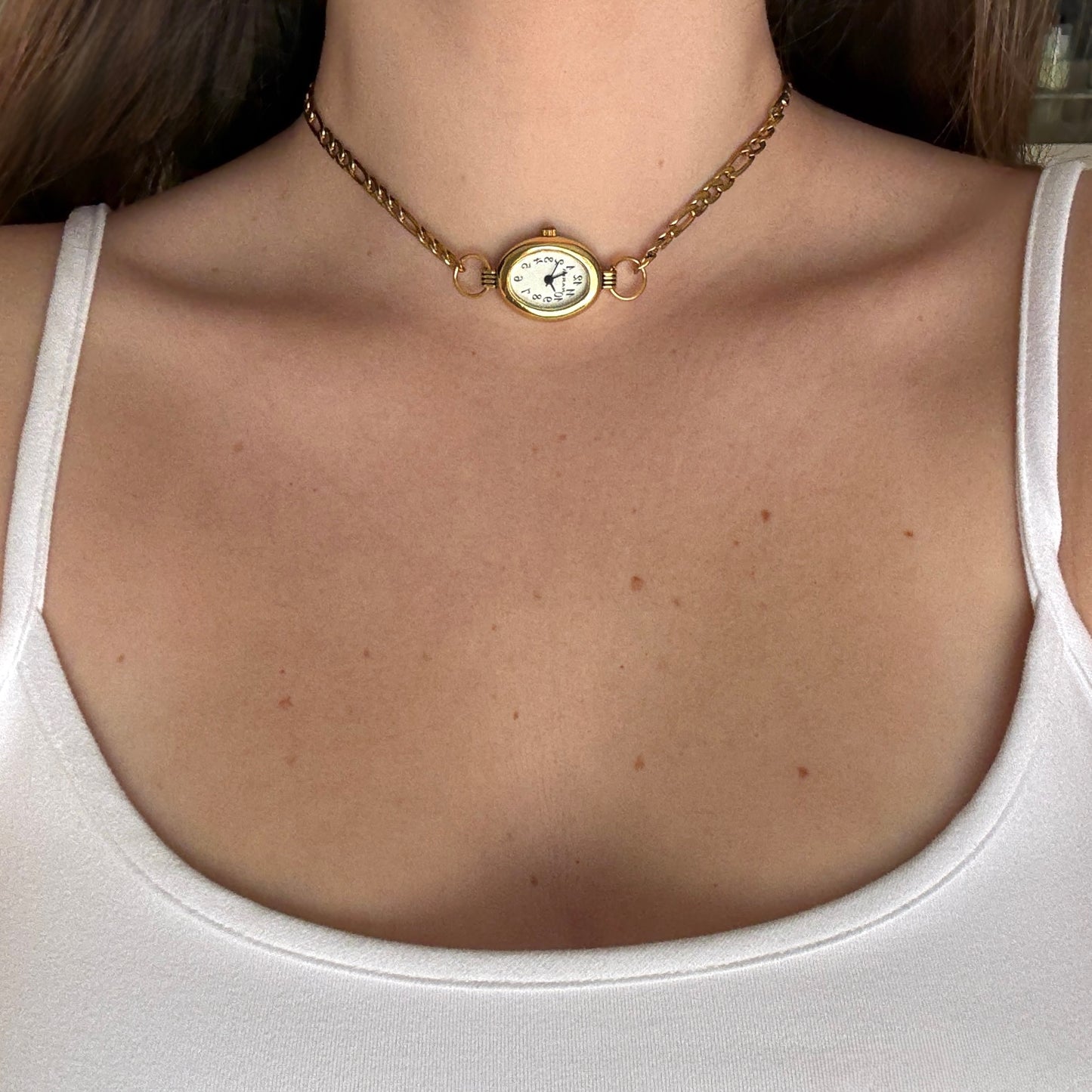 Vintage Watch Necklace