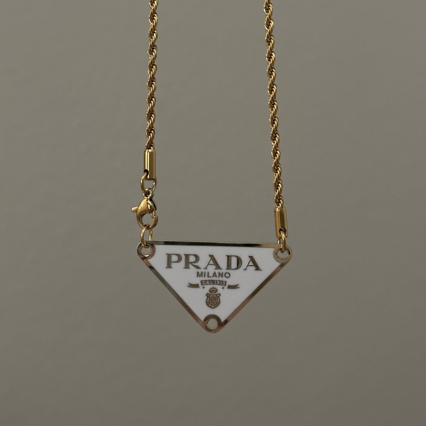 Repurposed Vintage Prada Necklace