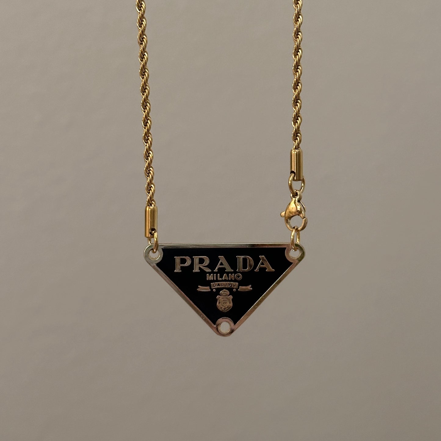 Repurposed Vintage Prada Necklace