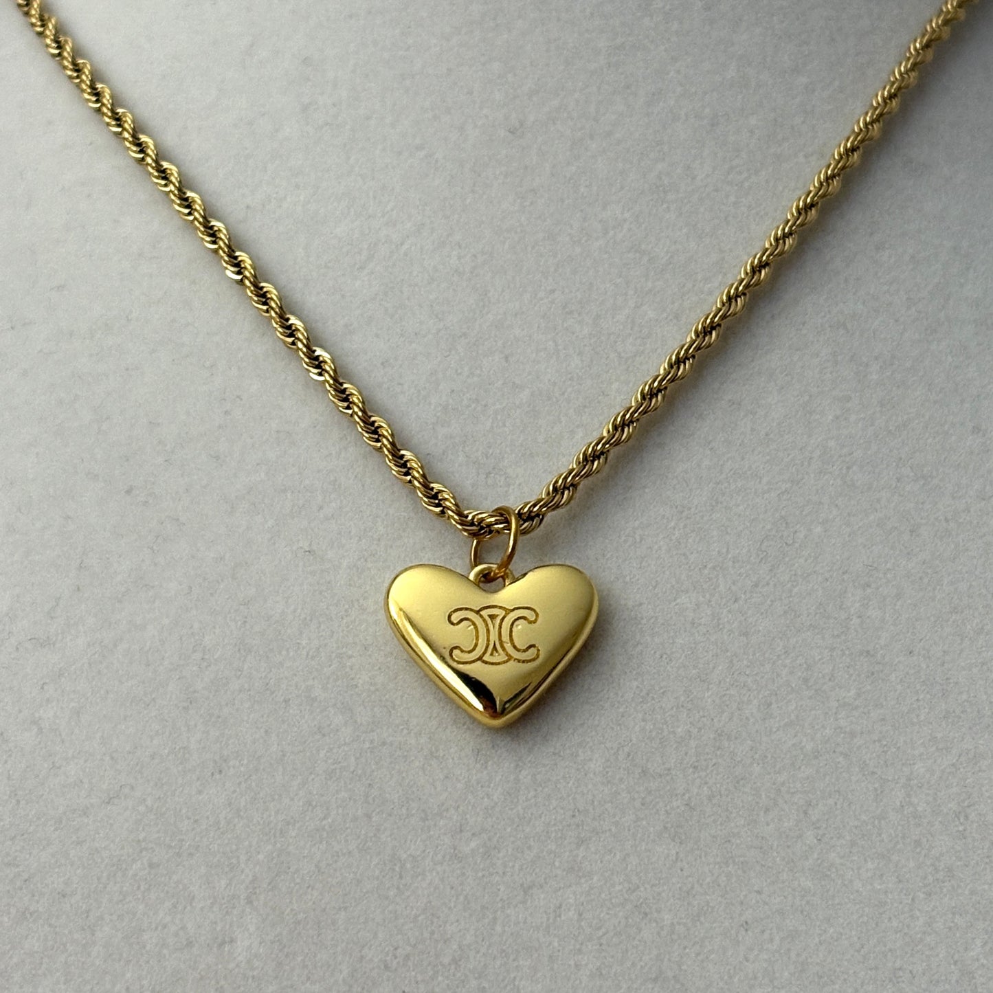 Repurposed Vintage Celine Necklace