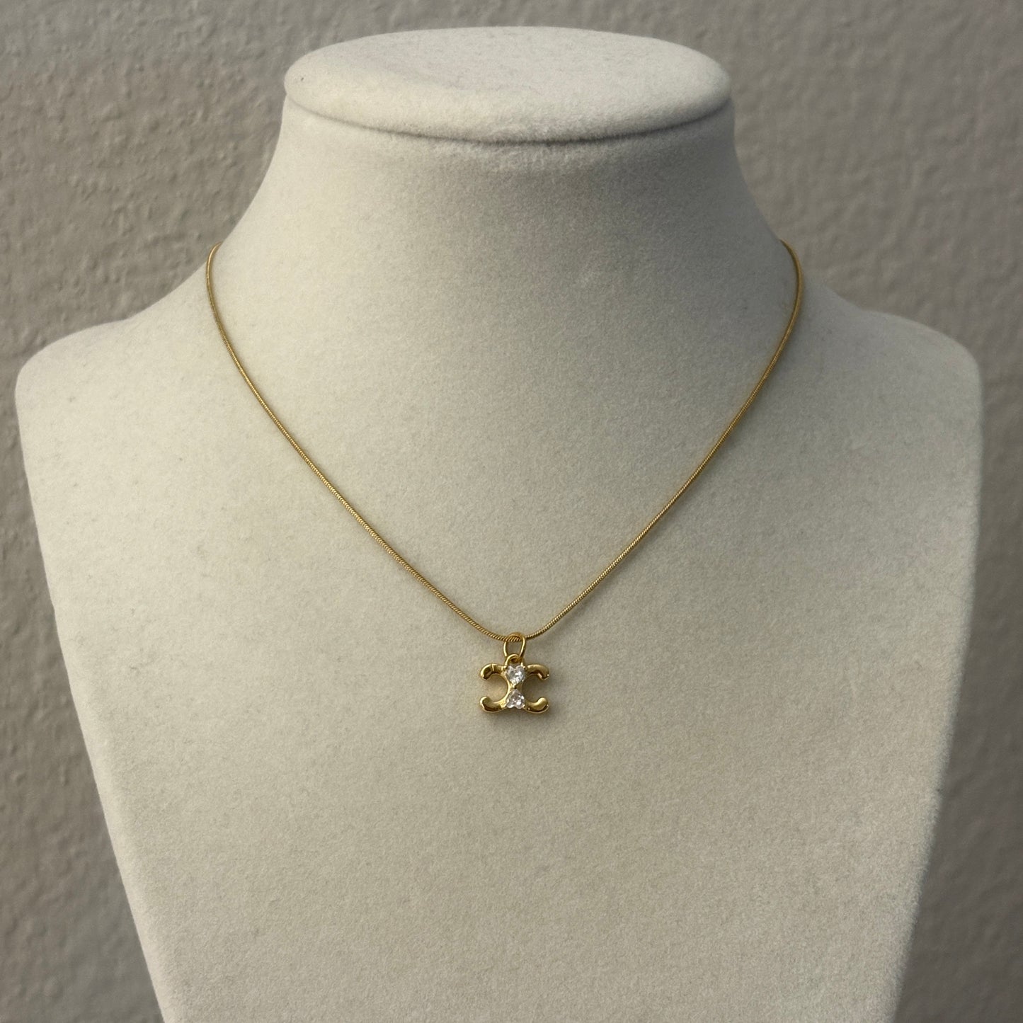 Repurposed Vintage Celine Necklace