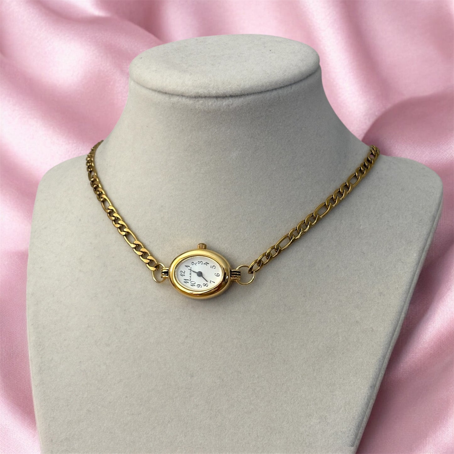 Vintage Watch Necklace