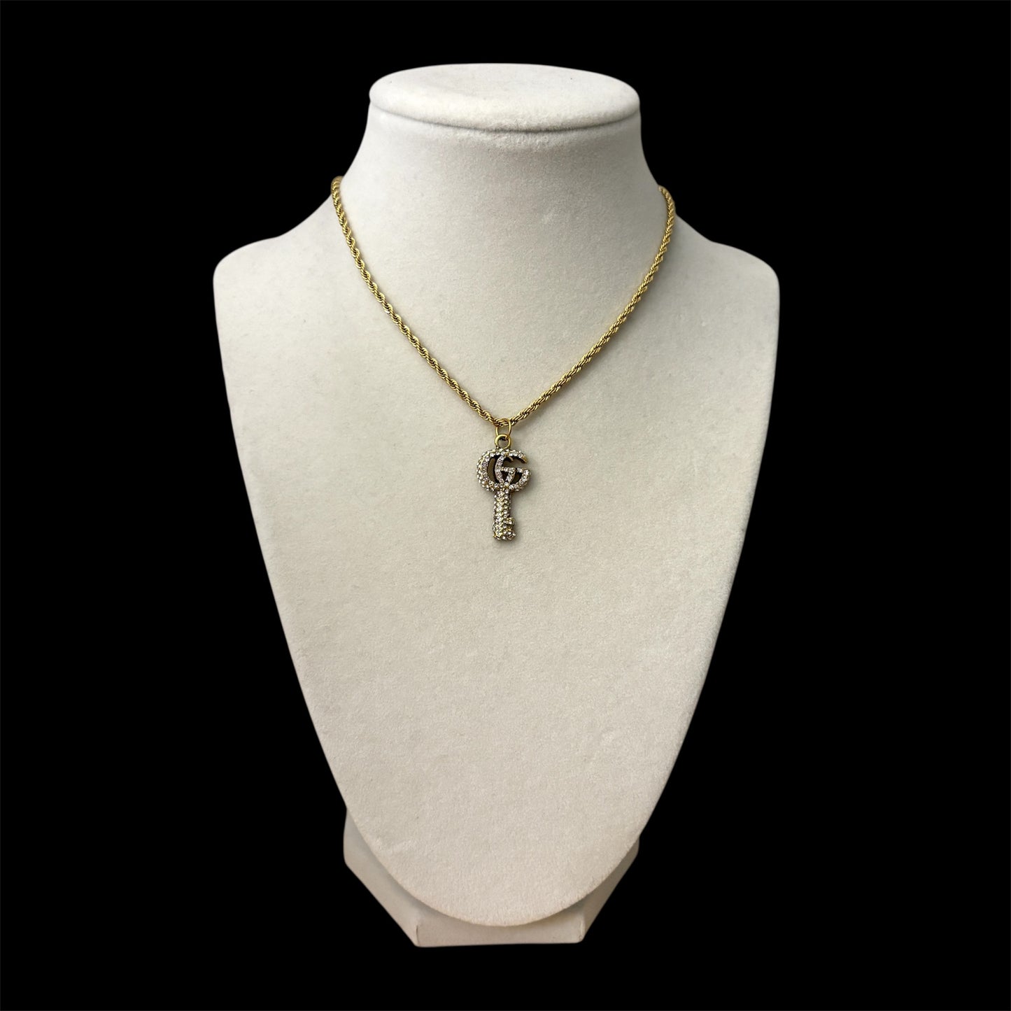 Repurposed Vintage Gucci Key Necklace