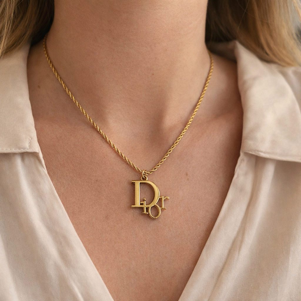 Repurposed Vintage Dior Necklace