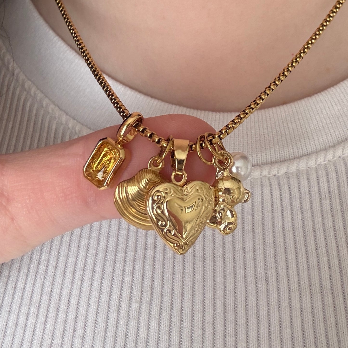 Vintage Charm Necklace