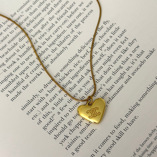 Repurposed Vintage Celine Necklace