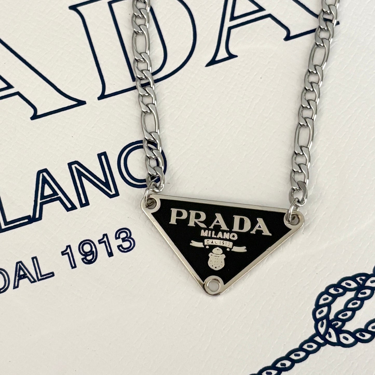 Repurposed Vintage Prada Necklace