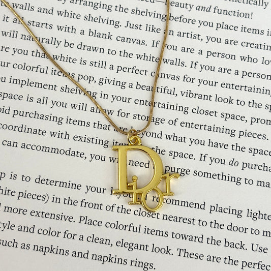 Repurposed Vintage Dior Necklace