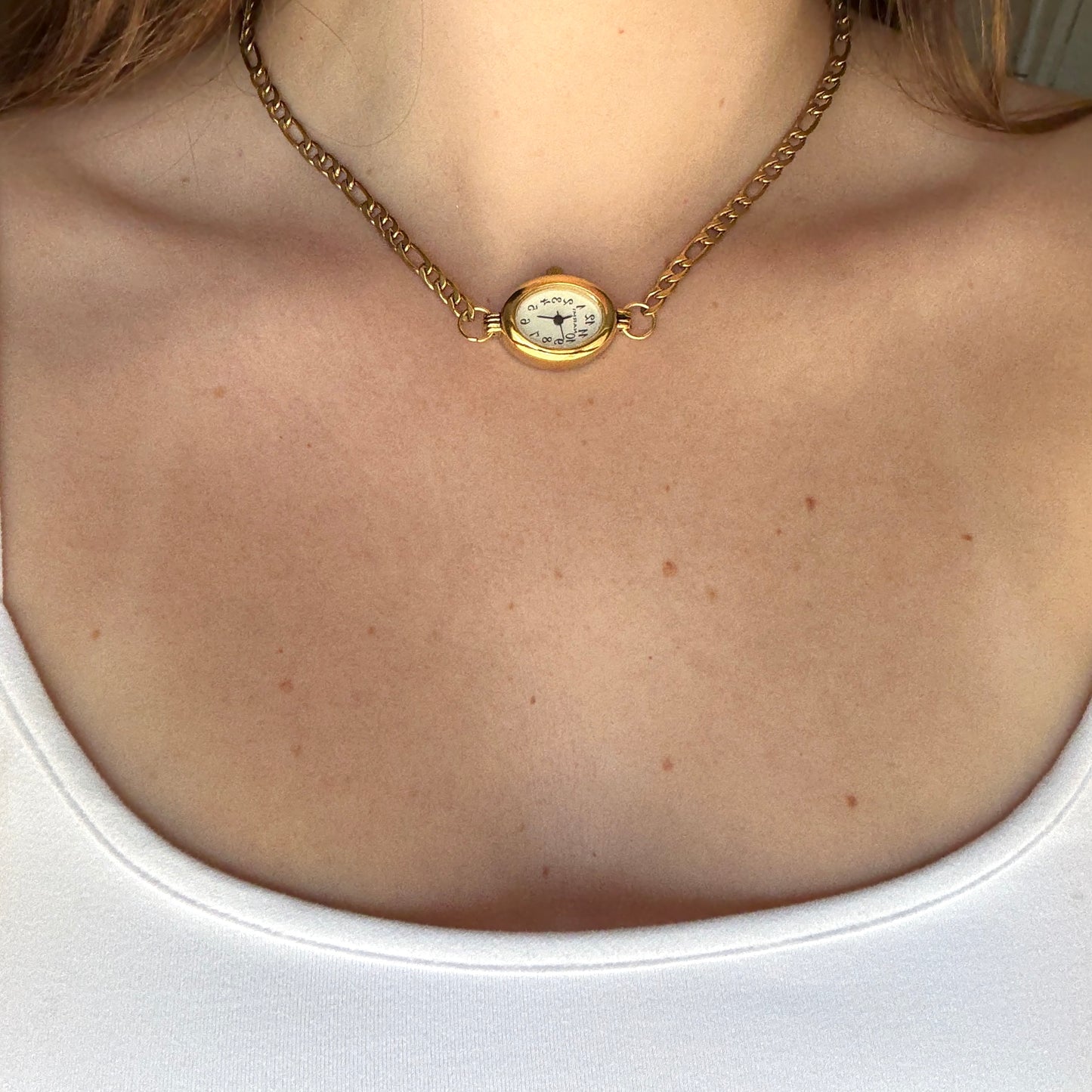 Vintage Watch Necklace