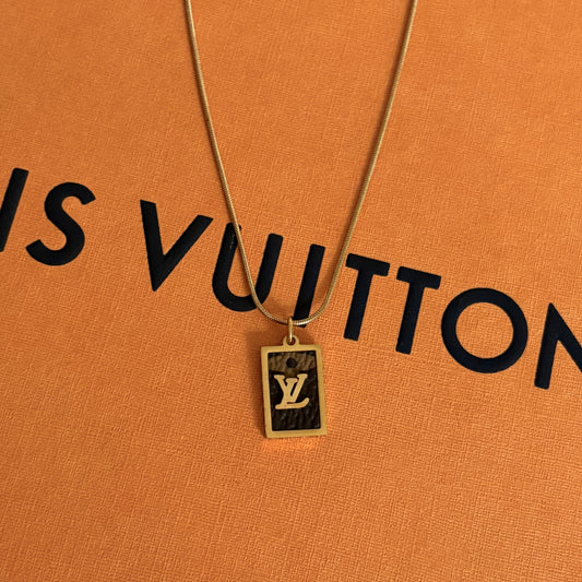 Repurposed Vintage Louis Vuitton Necklace