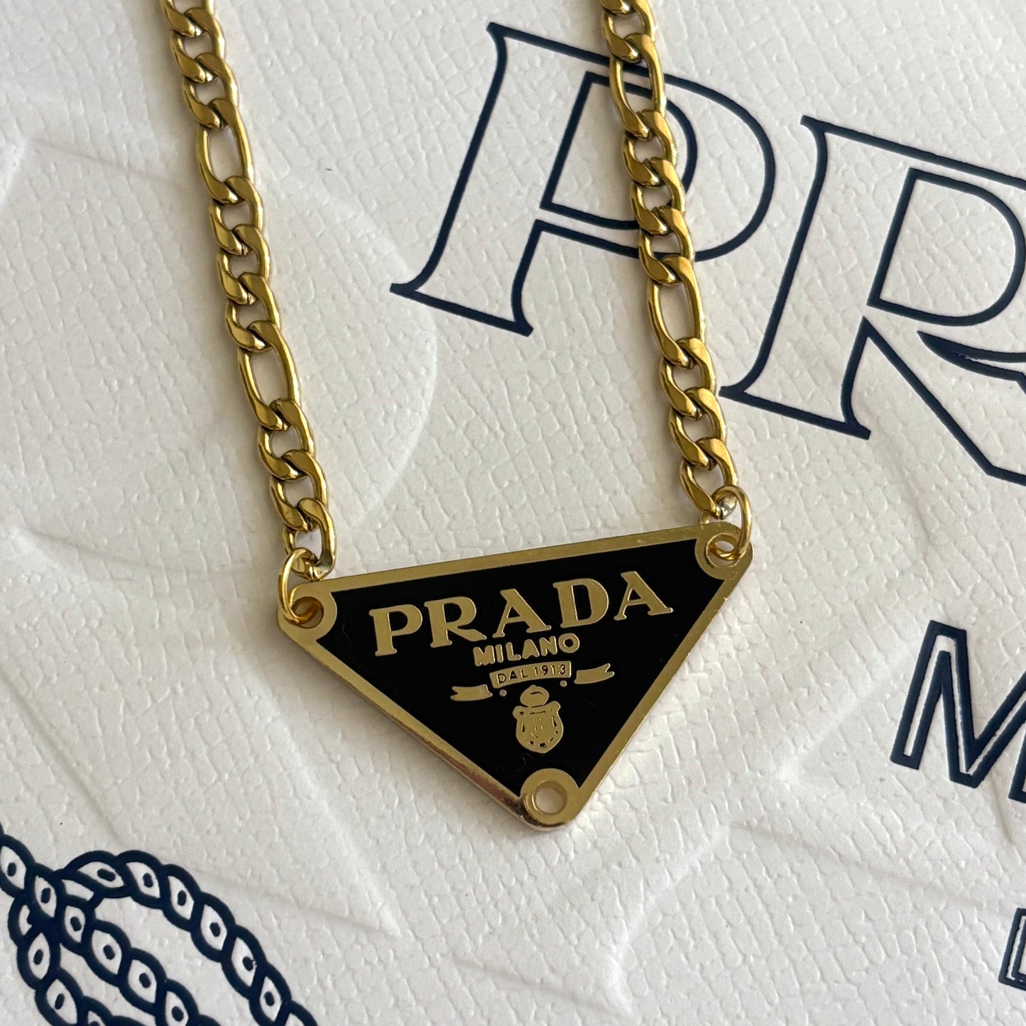Repurposed Vintage Prada Necklace