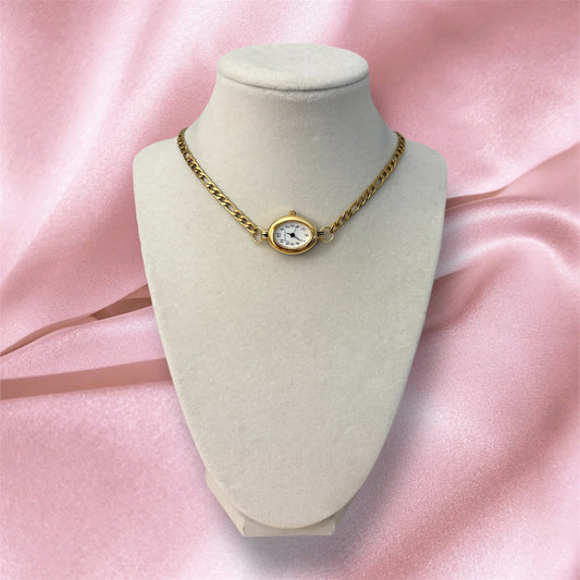 Vintage Watch Necklace