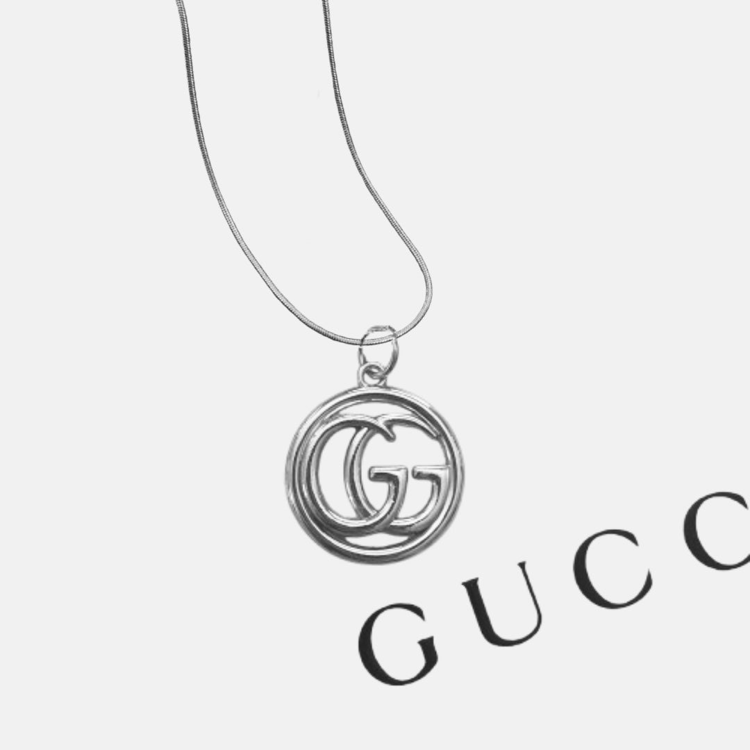 Repurposed Vintage Gucci GG Necklace